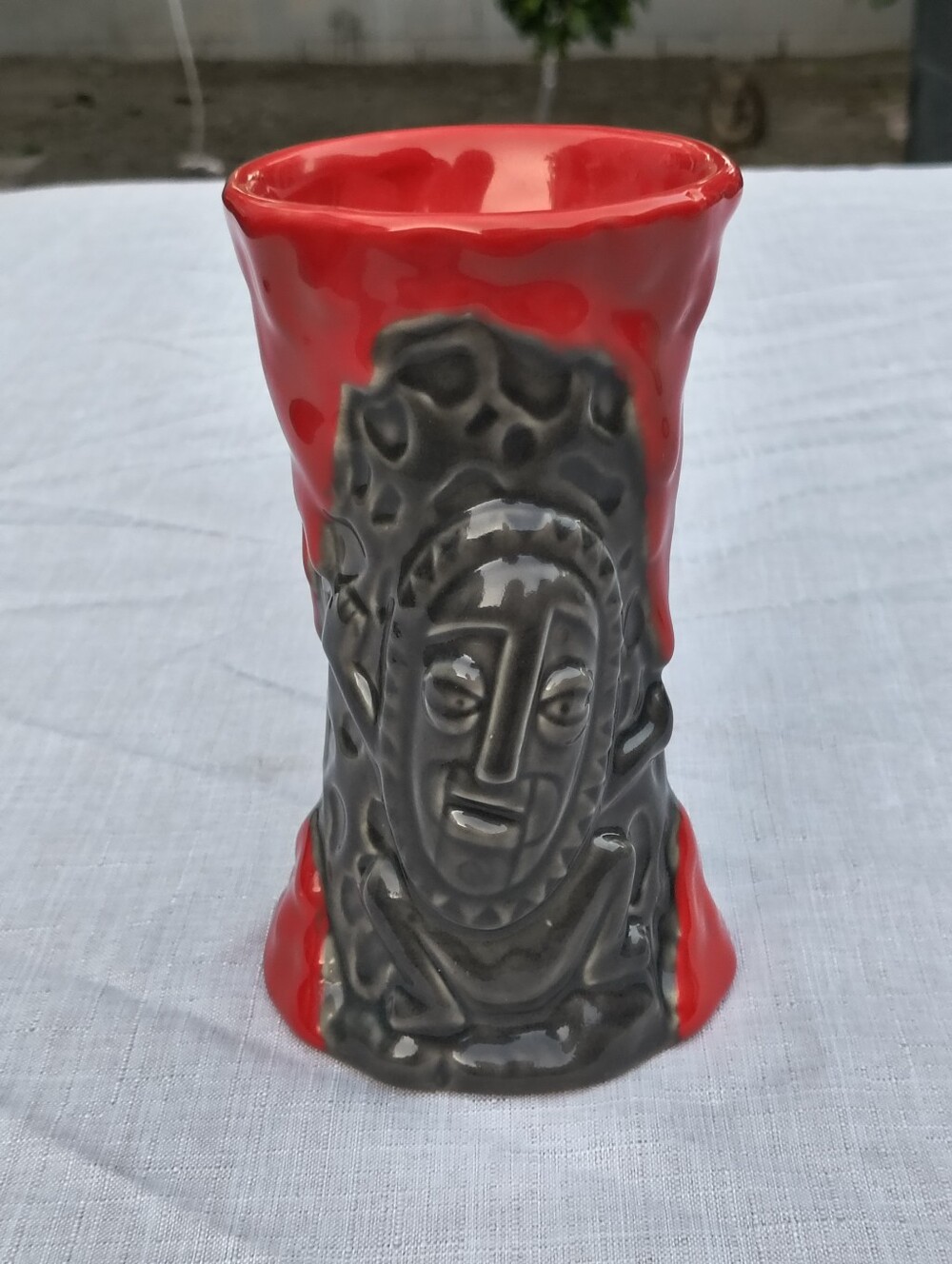 Disney Trader Sam's Enchanted Tiki Bar Krakatoa Mug 4th Edition